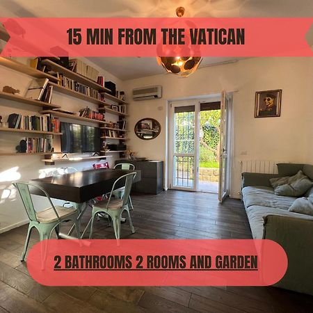 15 Min From The Vatican Wi-Fi And Garden Kültér fotó